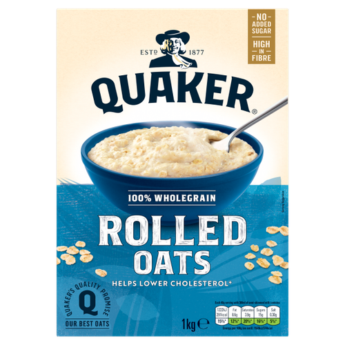 Quaker Rolled Porridge Oats 1kg