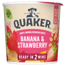 Quaker Oat So Simple Banana & Strawberry Porridge Pot 58g