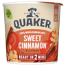 Quaker Oat So Simple Sweet Cinnamon Porridge Pot 57g