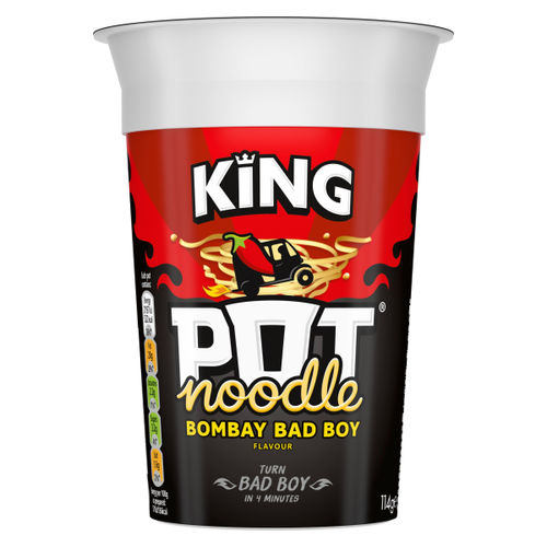Pot Noodle Bombay Bad Boy King Pot 114 gr