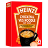 Heinz Chicken & Veg Noodle Cup Soup 4 x 18g (72g)