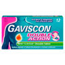 Gaviscon Double Action Mint Flavour 12 Chewable Tablets