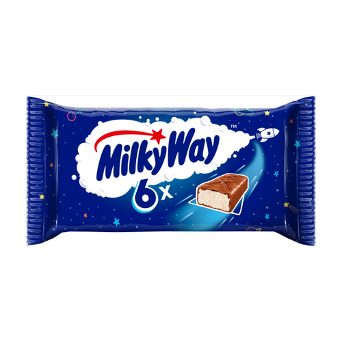 Milky Way Chocolate Bar Multipack 6 x 21.5g