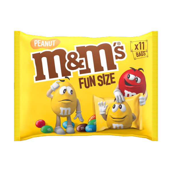 M&M's Peanut Chocolate - 12 x 125g Share Bags