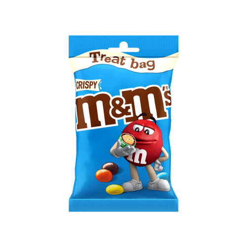 M&M's Crispy Chocolate Treat Bag 77g - We Get Any Stock