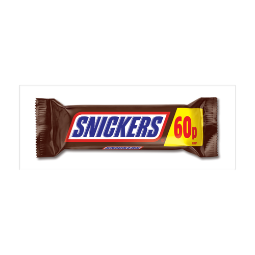 Snickers Chocolate £0.60 PMP Bar 48g