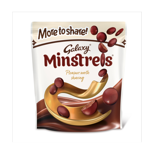 Galaxy Minstrels Chocolate More to Share Pouch Bag 240g