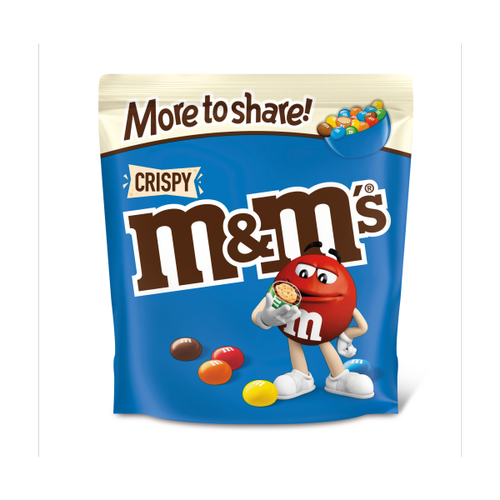 M&M's Crispy Treat Bags 77g x 16