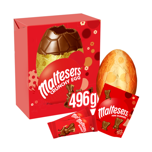 Maltesers Chocolate Bunny Giant Easter Egg 496g