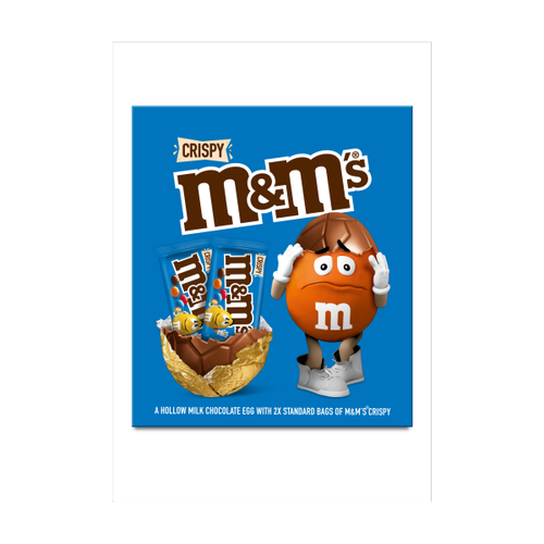 M&M's Crispy Milk Chocolate Bar, 150g