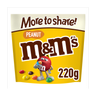 M&Ms Peanut More To Share Pouch 220g