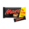 Mars Caramel, Nougat & Milk Chocolate Snack Bars Multipack 9x33.8g