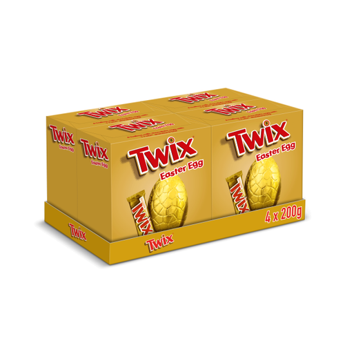 Twix Chocolate & Caramel Biscuits Large Easter Egg 200g