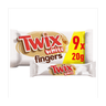 Twix White Chocolate Fingers Biscuit Snack Bars Multipack 9 x 20g (180g)