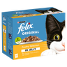 FELIX Cat Food Poultry Selection in Jelly 12 x 100g