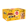 Pedigree Adult Wet Dog Food Tins Mixed in Gravy 6 x 400g