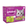 Whiskas 1+ Mixed Menu Adult Wet Cat Food Pouches in Jelly 12 x 85g