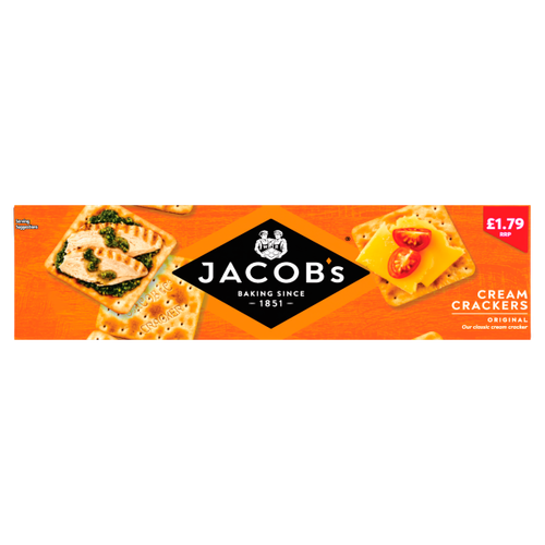 Jacobs Cream Crackers PM £1.79 300g