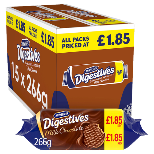 McVities Milk Chocolate Digestive Pm £1.85 266g