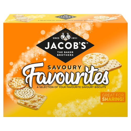 Jacob's Savoury Favourites Crackers Assortment 200g