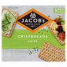 Jacob's Lunch Bakes Crispbreads Chive 190g