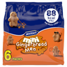 McVitie's Mini Gingerbread Men Multipack Biscuits 6 x 19g