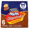 McVitie's Mini Chocolate Digestives Multipack Biscuits 6 x 19g