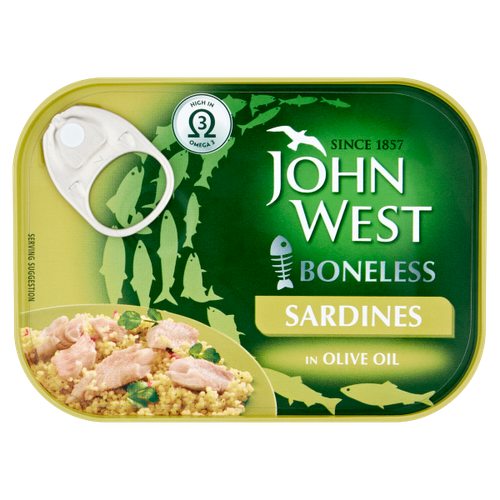 John West Boneless Sardines in Olive Oil 95g