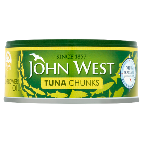 John West Tuna Chunks in Sunflower Oil 145g