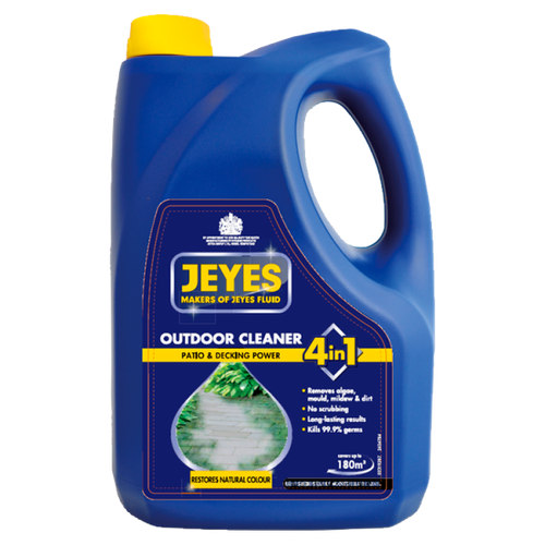 Jeyes 4 in 1 Outdoor Cleaner Patio & Decking Power 4 Litre