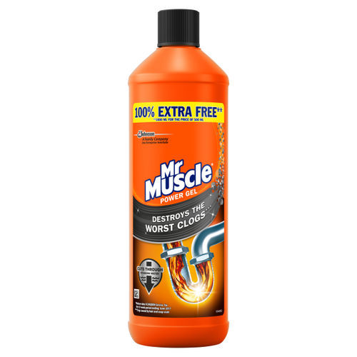 Mr Muscle Drain Power Gel for Full Clogs 1L