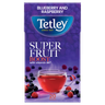Tetley Super Fruits Boost Blueberry & Raspberry Tea Bags 20's