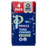 Princes Tuna Chunks in Spring Water 4 x 145g