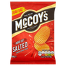 McCoy's Ridge Cut Salted Flavour Potato Crisps 45g