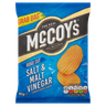 McCoy's Ridge Cut Salt & Malt Vinegar Flavour Potato Crisps 45g