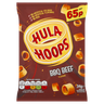 Hula Hoops BBQ Beef Crisps 65p PMP 34g