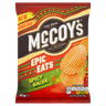 McCoy's Spicy Salsa Flavour Ridge Cut Potato Crisps 45g