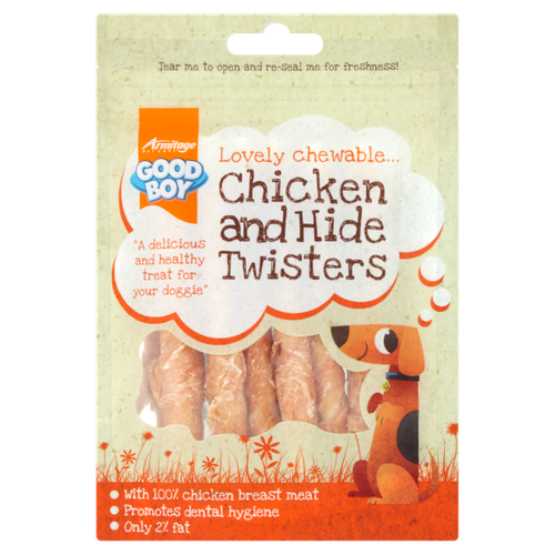 Good Boy Chicken and Hide Twisters 70g