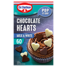 Dr. Oetker 60 Chocolate Hearts Milk & White 40g