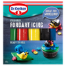 Dr. Oetker Ready to Roll Coloured Fondant icing 5 x 100g (500g)