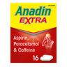 Anadin painkiller tablets Extra 16s