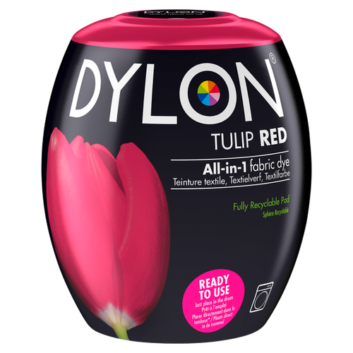 Dylon Tulip Red All-in-1 Fabric Dye 350g