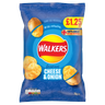 Walkers Cheese & Onion Crisps PMP £1.25 70g