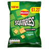 Walkers Squares Cheese and Onion Snacks PMP £1.25 72g