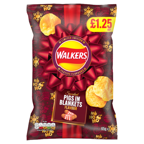 Walkers Pigs In Blankets Pm £1.25 65g