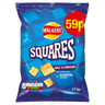 Walkers Squares Salt & Vinegar Snacks 59p RRP PMP 27.5g