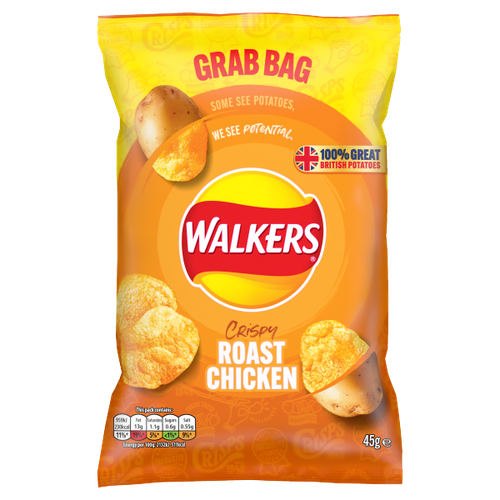 Walkers Roast Chicken Crisps 45g We Get Any Stock