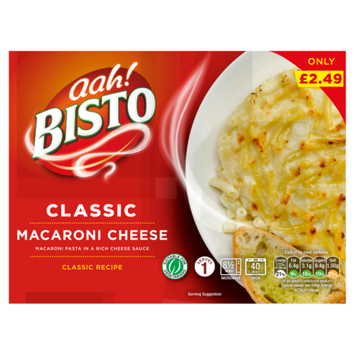 Bisto Classic Macaroni Cheese 375g