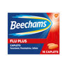 Beechams Flu Plus Cold and Flus Caplets, Pain and Congestion Relief, 16s