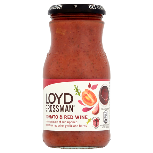 Loyd Grossman Tomato & Red Wine 350g